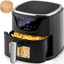 aliejaus gruzdintuve - Berdsen Air Fryer BD-652 5L Juodas/Sidabrinis (Black/Silver) - 2 nuotrauka