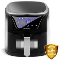 aliejaus gruzdintuve - Berdsen Air Fryer BD-652 5L Juodas/Sidabrinis (Black/Silver) - 3 nuotrauka