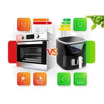 aliejaus gruzdintuve - Berdsen Air Fryer BD-652 5L Juodas/Sidabrinis (Black/Silver) - 4 nuotrauka