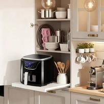 aliejaus gruzdintuve - Berdsen Air Fryer BD-652 5L Juodas/Sidabrinis (Black/Silver) - 7 nuotrauka