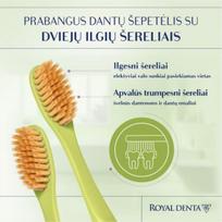 royal denta sepetelis - ROYAL DENTA dantų šepetėlis GOLD SOFT, 1 vnt. - 3 nuotrauka