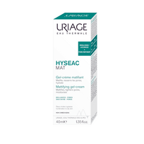 uriage hyseac - URIAGE HYSEAC MAT matinis veido gelis-kremas, 40 ml - 2 nuotrauka