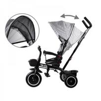 tiny bike 3in1 - Tiny Bike triratukas 3in1, juodas/pilkas (Black/Grey) - 11 nuotrauka