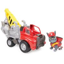paw patrol figur - Transporto priemonė Paw Patrol Rubble & Crew 6066726, raudona/pilka - 2 nuotrauka