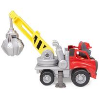 paw patrol figur - Transporto priemonė Paw Patrol Rubble & Crew 6066726, raudona/pilka - 3 nuotrauka
