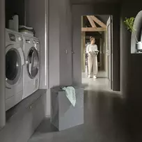 skalbiniu maisai - Brabantia Skalbinių krepšys Brabantia antracito spalvos 55 l - 7 nuotrauka
