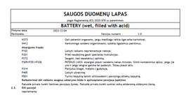 akumuliatorius 12v - Banner Starting Bull 72Ah 650A 12V - 2 nuotrauka