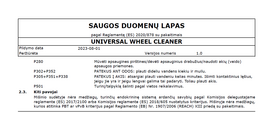 lesta valiklis - Universalus ratlankių valiklis LESTA, 500 ml - 2 nuotrauka