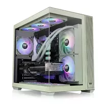 thermaltake view 380 - Thermaltake View 380 TG ARGB Light Green (Žalias) - 5 nuotrauka