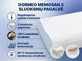 pagalve - DORMEO MEMOSAN ANATOMIC 3-LAYER, 30x50 cm - 5 nuotrauka