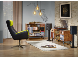 stalas 120 x 60 - TV staliukas Halmar Mezo RTV1 Multicolored, 1200x390x600 mm - 3 nuotrauka