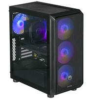 amd ryzen - Actina PC AMD Ryzen 7 7700 ,  32GB DDR5 ,  2TB SSD ,  AMD Radeon RX 9070 XT ,  Midi Tower Juodas (Black) - 5 nuotrauka