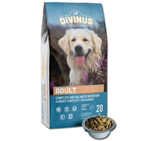 sunu sausas maistas 20 kg - Sausas šunų maistas Divinus Adult, mėsa, 20 kg - 3 nuotrauka