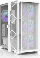 zalman korpusas - Kompiuterio korpusas Zalman Z10 DUO, skaidri/balta - 2 nuotrauka