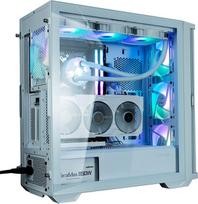 zalman korpusas - Kompiuterio korpusas Zalman Z10 DUO, skaidri/balta - 4 nuotrauka