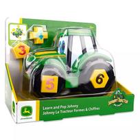 john deere traktoriai - JOHN DEERE traktorius su kaladėlėmis Johnny, 46654 - 4 nuotrauka