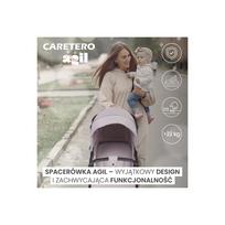 sportinis vezimelis - Sportinis vežimėlis Caretero Agil, smėlio sp. - 5 nuotrauka
