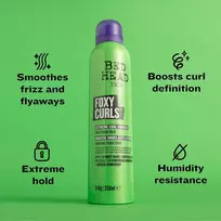 tigi bed head - Tigi Bed Head Foxy Curls Extreme Curl Mousse Garbanotų plaukų putos, 250ml - 3 nuotrauka