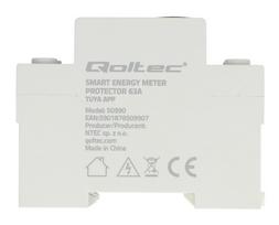 wi fi meter - Qoltec 50990 WiFi DIN bėgelio relė su elektros skaitikliu 63A - 4 nuotrauka