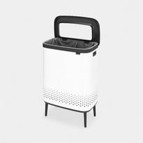 hi l - Brabantia Skalbinių krepšys Bo Laundry Bin Hi baltos spalvos 2 x 45 l - 2 nuotrauka