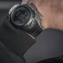 taktinis laikrods - M-Tac Taktinis laikrodis su kompasu Juodas (Black) - 2 nuotrauka