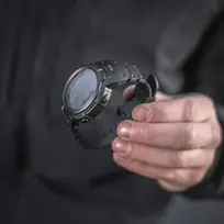 taktinis laikrods - M-Tac Taktinis laikrodis su kompasu Juodas (Black) - 4 nuotrauka