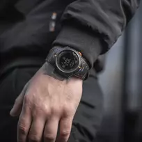 taktinis laikrods - M-Tac Taktinis laikrodis su kompasu Juodas (Black) - 6 nuotrauka