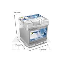 automobilio varta akumuliatoriai - Varta SLI544401042, 44Ah 420A 12V - 2 nuotrauka