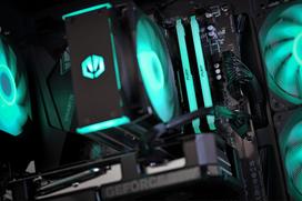 amd ryzen - Actina 5901443416401 PC AMD Ryzen 9 7900, 32 GB DDR5, 1 TB SSD, NVIDIA GeForce RTX 5070, Midi Tower, Juodas (Black) - 8 nuotrauka