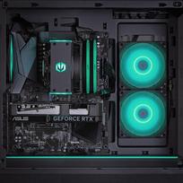 amd ryzen - Actina 5901443416401 PC AMD Ryzen 9 7900, 32 GB DDR5, 1 TB SSD, NVIDIA GeForce RTX 5070, Midi Tower, Juodas (Black) - 11 nuotrauka
