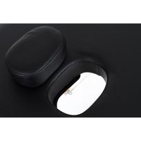 juodas sulankstomas staliukas - Sulankstomas masažo stalas Vip 2 (Black) - 8 nuotrauka