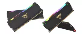 patriot ram ddr4 8gb - PATRIOT Viper Steel RGB Series DDR4 16GB 2x8GB KIT 3200MHz DIMM - 4 nuotrauka