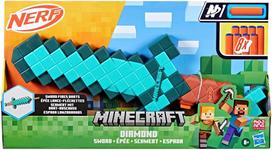 nerf soviniai - NERF Minecraft deimantinis kardas, G1437EU4 - 6 nuotrauka