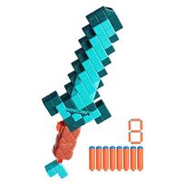 nerf soviniai - NERF Minecraft deimantinis kardas, G1437EU4 - 7 nuotrauka