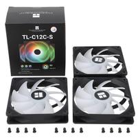 thermalright - Thermalright TL-C12CW-S X3 PWM ARGB 120mm Baltas (White) Ventiliatoriai 3vnt. - 2 nuotrauka