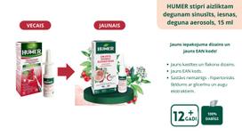 juros vanduo - HUMER nosies purškalas nuo sinusito, 15 ml - 2 nuotrauka