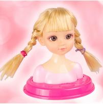 lego galva - LEGO Lėlės galva su priedais Šviesiaplaukė (Blonde) - 4 nuotrauka