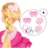 lego galva - LEGO Lėlės galva su priedais Šviesiaplaukė (Blonde) - 5 nuotrauka