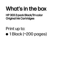 kasetes hp 303 - HP 303 Black/Tri - Color Original Ink | 3YM92AE#LS3 - 9 nuotrauka