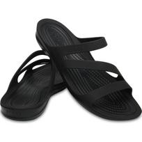 crocs juodi - Crocs™ Women's Swiftwater Sandal Black/Black 38,5 - 4 nuotrauka