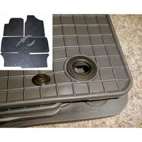 sharan guminiai kilimeliai - Kilimėliai VW Sharan 1995-2009 6pcs. /215357 - 2 nuotrauka
