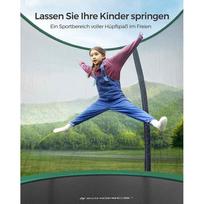 batutai 244 - Batutas Lean Sport Max, 244 cm, su tinklu, su kopėčiomis - 8 nuotrauka