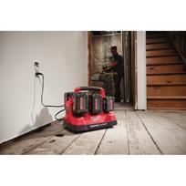 milwaukee packout - Milwaukee M18 PC6, greitasis akumuliatorių įkroviklis, 6 vietų - 5 nuotrauka
