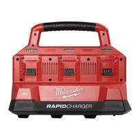 milwaukee packout - Milwaukee M18 PC6, greitasis akumuliatorių įkroviklis, 6 vietų - 8 nuotrauka