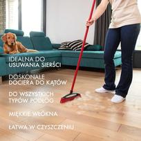 valymo grindu sepetys - Vileda Always Clean PET PRO Grindų valymo šluota, raudona (Red) - 4 nuotrauka