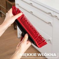 valymo grindu sepetys - Vileda Always Clean PET PRO Grindų valymo šluota, raudona (Red) - 6 nuotrauka