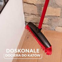 valymo grindu sepetys - Vileda Always Clean PET PRO Grindų valymo šluota, raudona (Red) - 7 nuotrauka