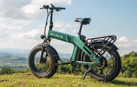 elektrinis dviratis engwe - ENGWE EP-2 3.0 BOOST 250W 20" Žalias (Green) - 2 nuotrauka