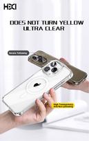 iphone apple deklai - HDD Clear MagSafe Case Apple iPhone 15 Pro Max skaidrus - 4 nuotrauka