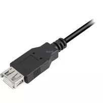 cable extension - Sharkoon Kabelis USB 2.0 Verlängerung 0,5m juodas - 3 nuotrauka